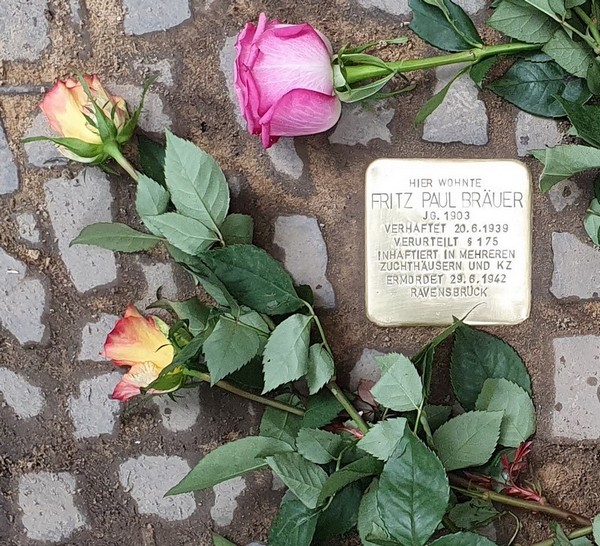 Stolperstein für Fritz Paul Bräuer