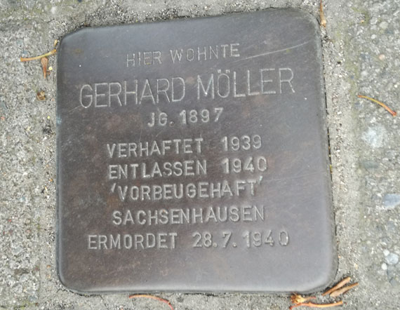 Gedenkbuch Gerhard Möller