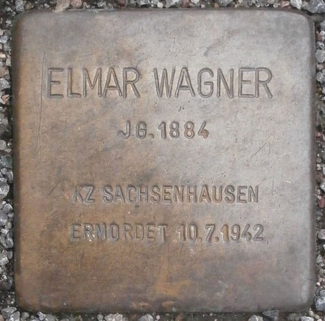Stolperstein Elimar Wagner