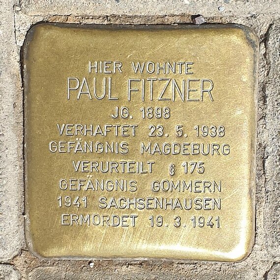 Stolperstein Paul Fitzner