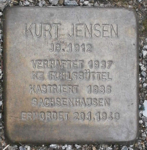 Gedenkbuch Kurt Jensen