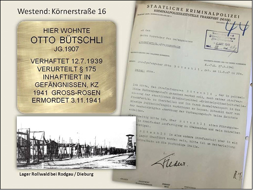 Hier wohnte Otto Bütschli