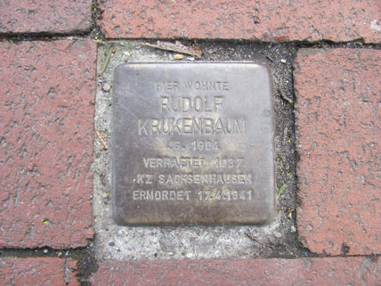 Gedenkbuch Rudolf Fritz Krukenbaum