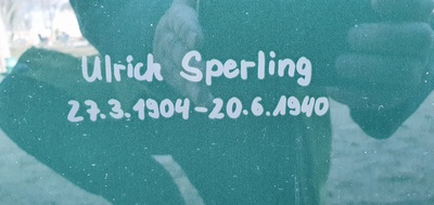 Schriftzug Ulrich Sperling