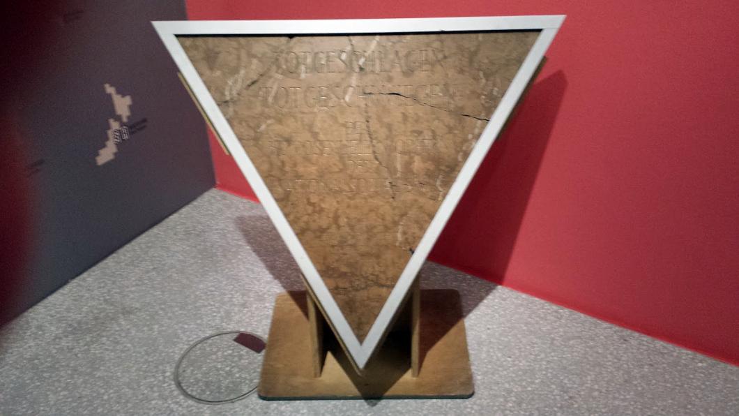 Gedenktafel f&uuml;r homosexuelle KZ Dachau